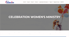 Desktop Screenshot of celebrationministries.org