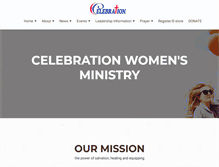 Tablet Screenshot of celebrationministries.org